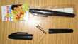 pluma con pistones