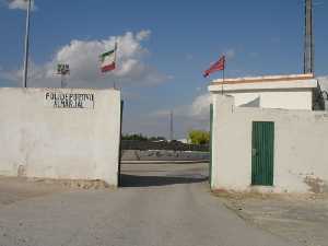 Entrada a ''El Almarjal'' el actual campo de ftbol de Cehegn