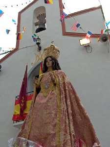 Nuestra Seora de Beln saliendo de la ermita