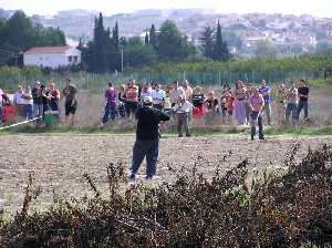 Preparando el tiro 