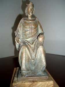 Escultura de Alfonso X 'el Sabio' [Academia Alfonso X]