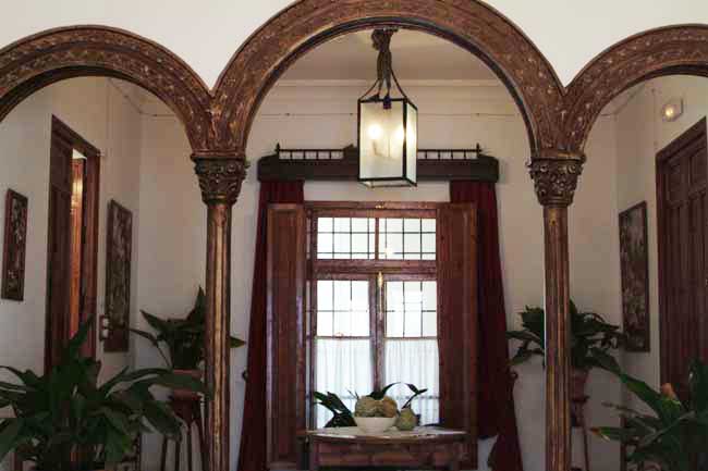 Interior de la Casa de Folklore de La Palma