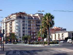 Construccin cercana a Ronda Sur [San Benito]