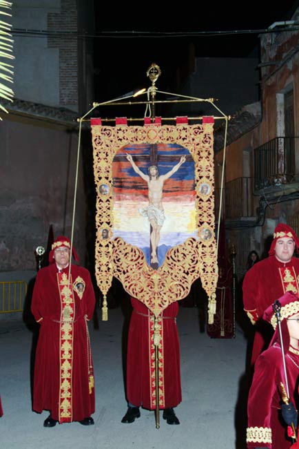 Estandarte del Cristo de la Sangre. Región de Murcia Digital