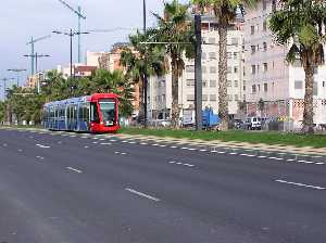 Juan Carlos I y el tranva 