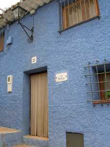 Casa azul de El Escobar 