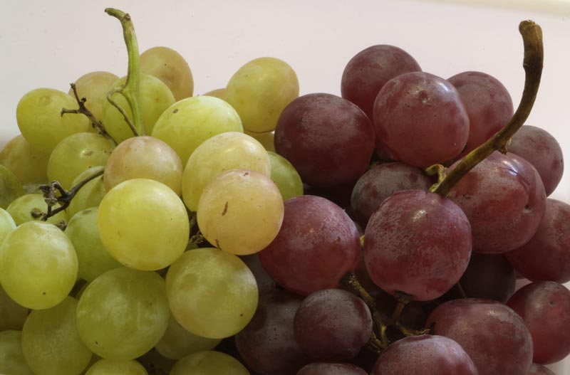 Variedades más frecuentes de uva de mesa