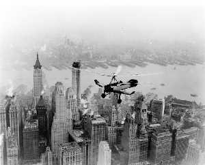 El autogiro sobrevuela Nueva York 