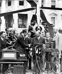 El Autogiro en la Casa Blanca 