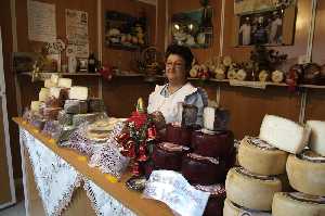 Diversos quesos de cabra [Queso de Murcia]