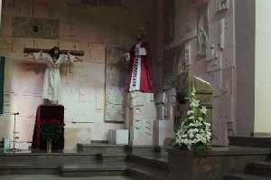 Interior de la iglesia de San Pedro