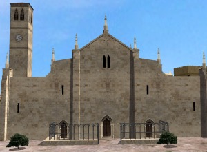 Reconstrucción 3D de la Catedral de Murcia (finales del siglo XV)