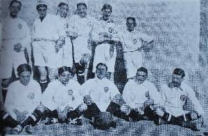 Alineacin del primer equipo del Murcia Foot Ball Club. 10 de abril de 1910 