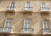 Fachada de la casa palacio de los Spottorno en Cartagena