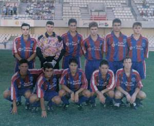 Una de las alineaciones de La Salle Minerva en la temporada 93/94