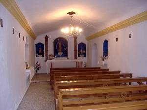 Interior de la Ermita 