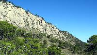 Relieves calizos del Eoceno del sur de la sierra del Carche