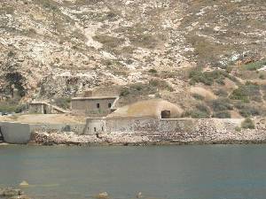 Costa de Cartagena y batera de San Leandro