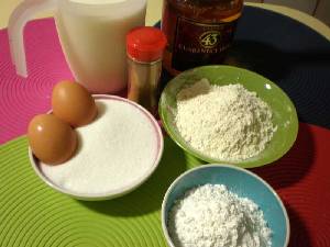 Leche Frita. Ingredientes