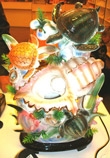 lmpara con forma de tortuga