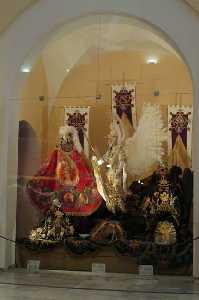 Interior del Museo de Bordados del Paso Blanco