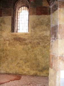 Cripta con mosaico romano