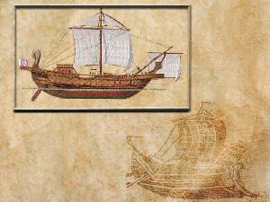 Barco mercante romano 