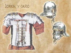 Lorica y casco 