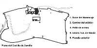 Plano del Castillo de Jumilla