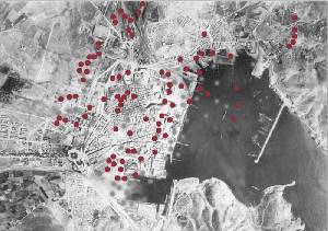 Bombardeo de las 4 horas: impactos en Cartagena