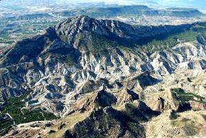 Panormica de la Sierra de Ricote