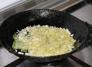 Cocinando el arroz 