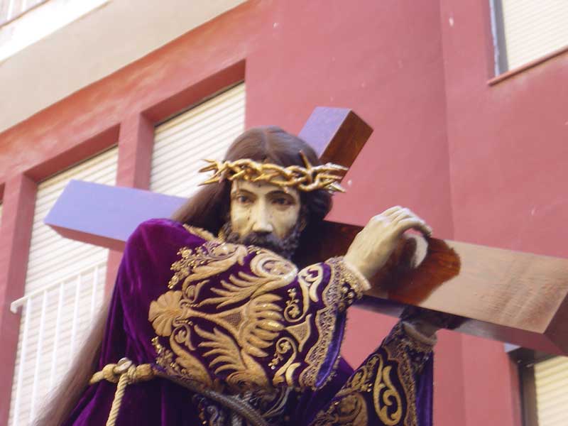 Detalle del Cristo