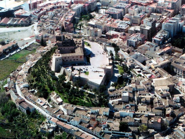 El Santuario de la Vera Cruz a vista de Pjaro