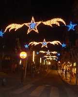 Comienza el encendido de las luces navideas en la Ciudad de Murcia