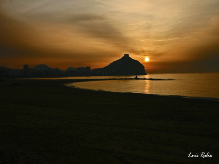 Amanecer en una maana de invierno