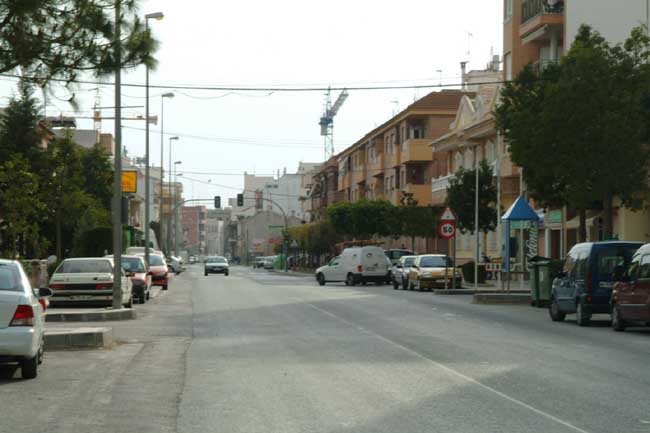Calle Principal de Beniel