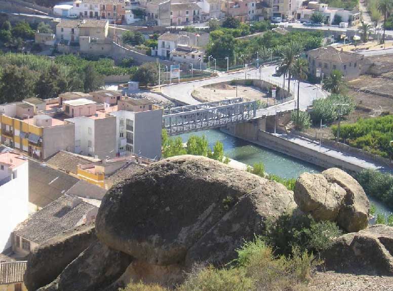 Vista del puente del Segura 