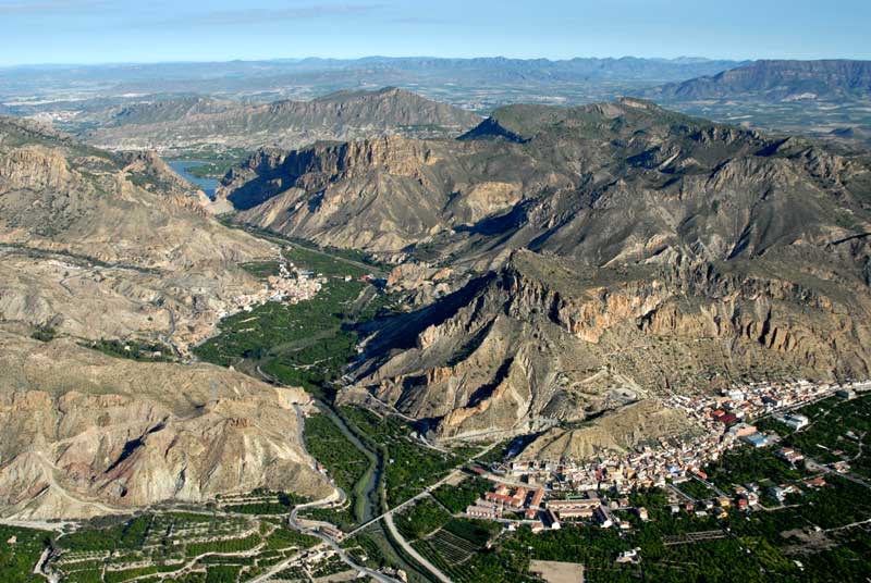 Ulea y Ojs a vista de pjaro