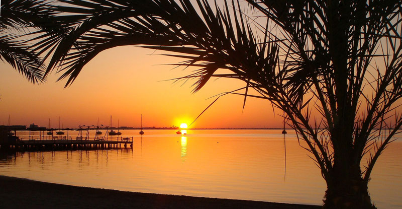 Amanecer en Santiago de la Ribera