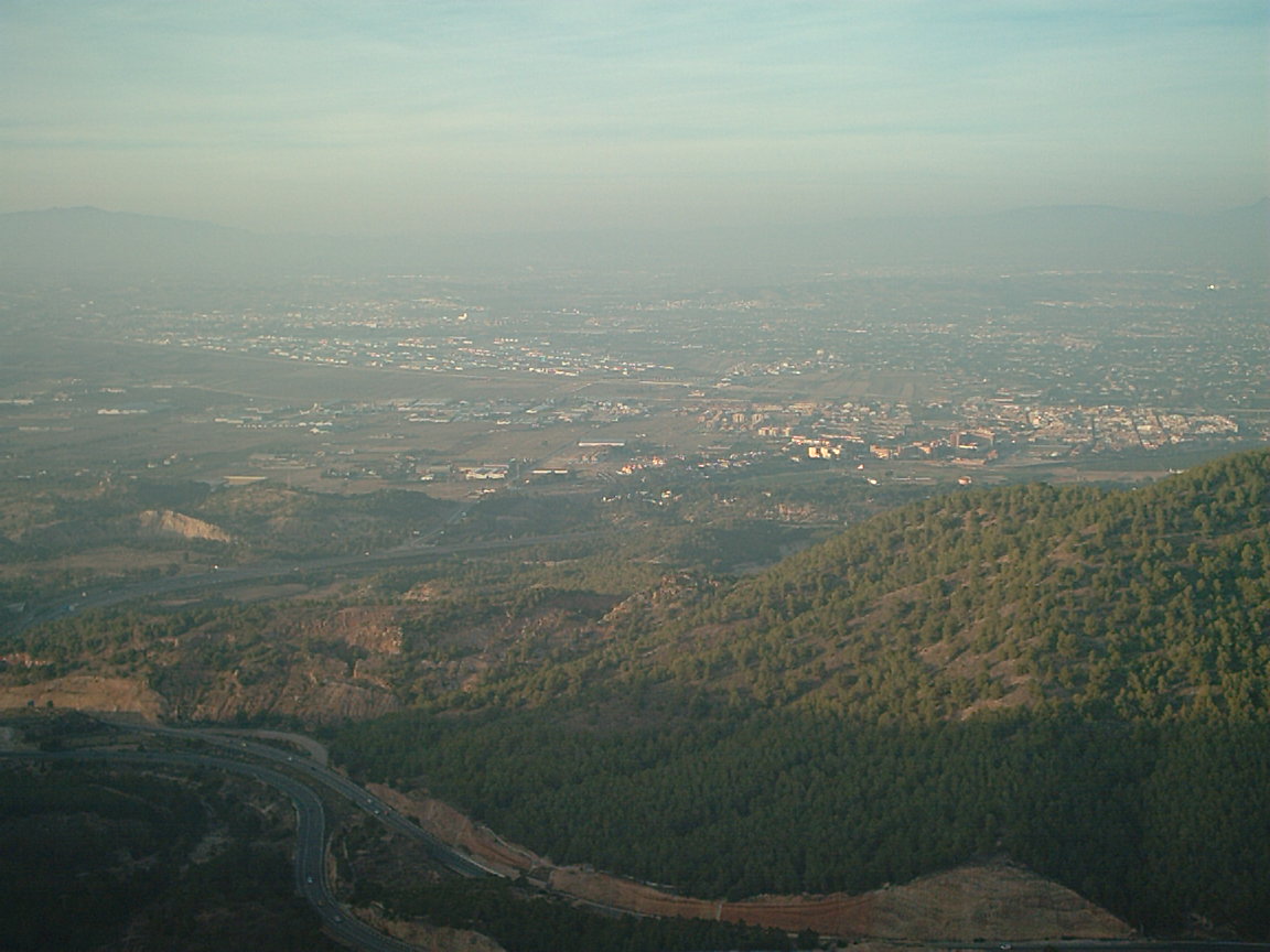 Panormica de la huerta de Murcia