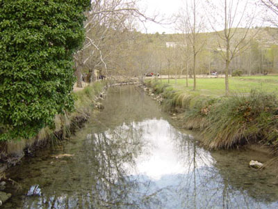 Imagen general de las Fuentes del Marqu�s. 